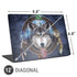 Brigid Ashwood Wolf Symbols Universal Laptop 12in (9.8 x 6.8in) Skin